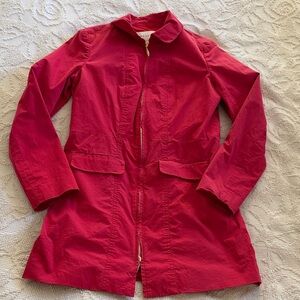 Doncaster Red Trench Coat